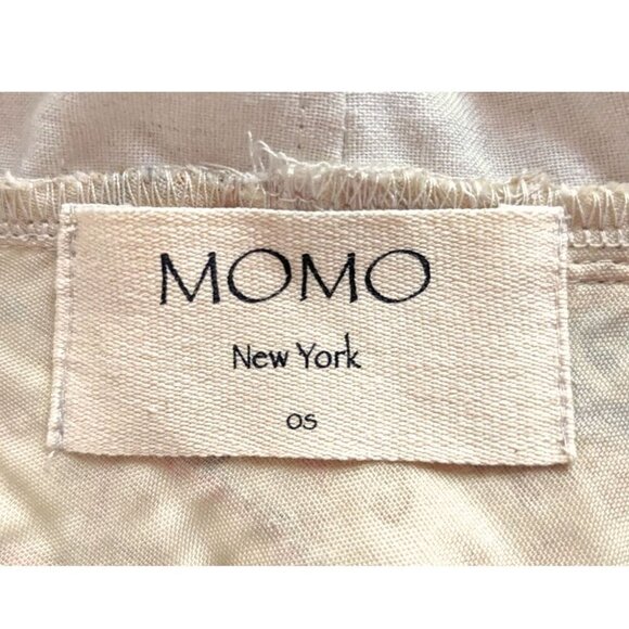 Free People MOMO NEW YORK Belinda Silk Embroidered Fisherman Wrap Pants Sz OS/L - Picture 3 of 6